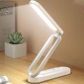 Yage YG-T125 Desk Lamp USB Charging Folding Reading Eye Protection Lamp Creative Led Small Bedroom Table Lamp, Dimmable LED Desk Lamp, 1200mAh Battery Operated Table Lamps, Rechargeable Lamp for Bedroom, Foldable Touch Lamps Bedside Lamps, Battery Lamp LE. 