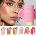 HANDAIYAN Powder Blusher Stick Vigorous Blush Cream Natural Stereo Cheek Facial Rouge Matte Highlight Brightening Contour Stick. 