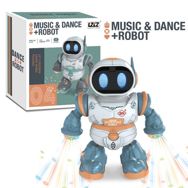 Blue 04 - Music and Dance Robot Toy