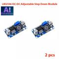 Lm2596 Step Down Module Power Converter Lm2596 Lm2596S Dc-Dc 1.5V-35V - Solar Panel. 