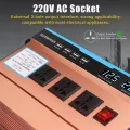 10000W Pure Sine Wave Power Inverter 12V DC to 220V Truck/RV Car/Home Solar -. 