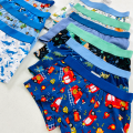 Pack of 5 Pcs Boys Printed Soft Stretch Cotton Boxer Underwear Set From Levin.