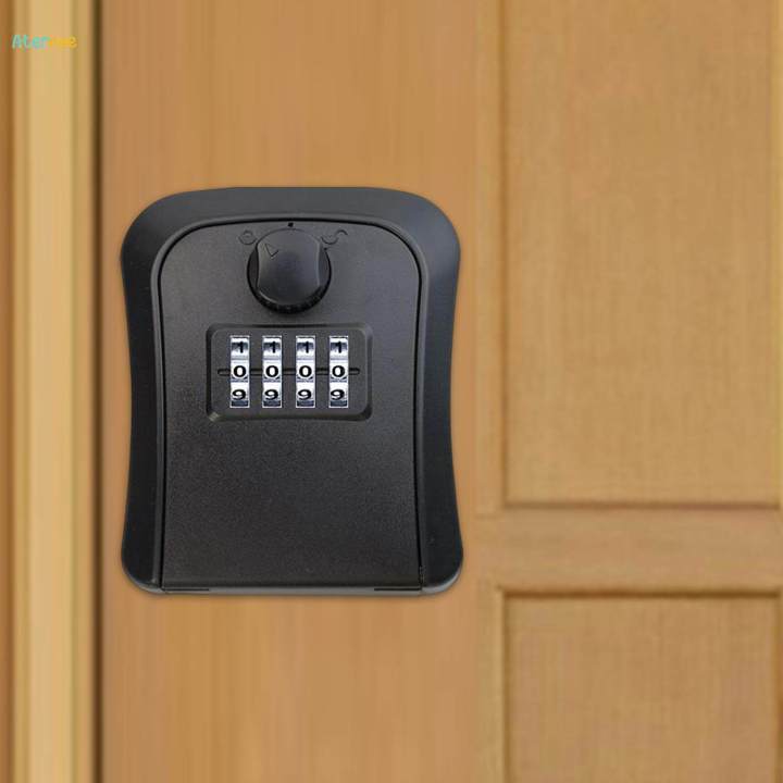 Key%20Storage%20Lock%20Box%20Combination%20Lock%20Box%204%20Digit%20for%20Indoor%20Home%20Garden%20Garage%20Store%20-%20Image%204