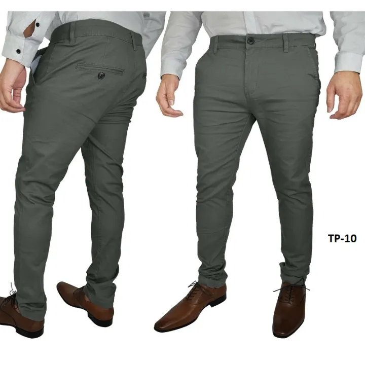 Man's Formal Fashion Twill fabric Gabardine pant