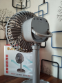 JY-2218 Professional Rechargeable Portable Mini Table Fan jy super Strong Wind Left to Right Oscillating Angle 45 Degrees jy 2218 03 battery. 
