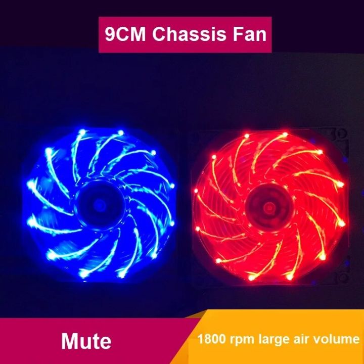 RGB%20LED%20PWM%203%20Pin%209CM%20Computer%20Case%20Fan%20Silent%2090MM%20CPU%20Cooling%20Quiet%20PC%20Cooler%2012V%20DC%20-%20Image%205