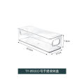 Kitchen Transparent Crisper Stackable Drawer Type Refrigerator Storage Box Food Sorting Draining Crisper For Vegetable 1Pcs.
