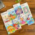 Magic Water Color Painting Doodle Book ( 1 pc ).