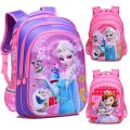 Disney Frozen Elsa Anna Cartoon School Bags Girls Backpack Children Primary Students Schoolbag Kids Composite Bag Mochila. 