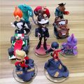 Disney Infinity Francesco Mater Lone Ranger Jack Sparrow Davy Jones Syndrome Dash Elastigirl Mr.Incredible Doll Model Toy Figure.