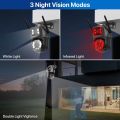 Wifi IP Camera ICSee 4K 8MP Dual Lens Waterproof Security Protection Outdoor Human Detection 3K Video Surveillance CCTV Home. 