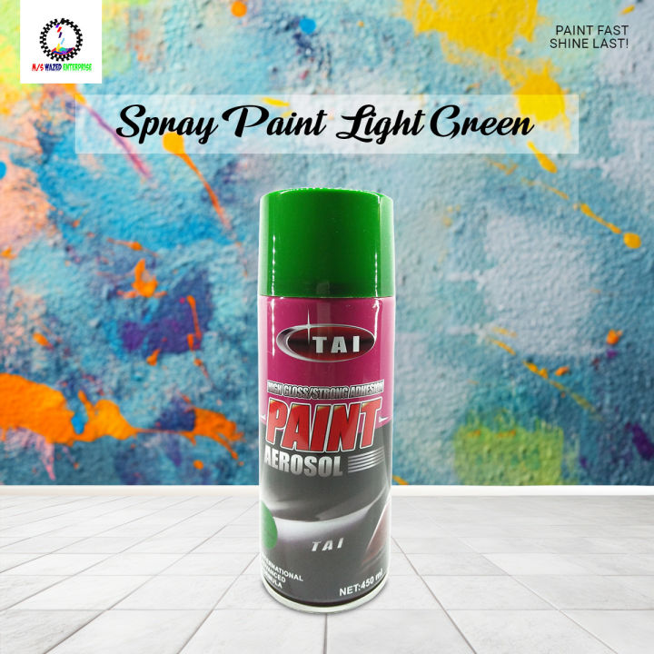 Spray paint Light Green