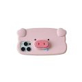Cute Pig Nose Stand Case For iPhone 15 14 13 12 11 XS XR Pro Max Mini 7 8 Plus Se Soft Silicone Shockproof Cover Skin. 