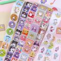 Cute Sanrio HelloKitty Sticker MyMelody Self-adhesive Seal Patch Envelope Sticky Paper Packing Bag Sticky Notes Present Box Paster Wedding Decor Label.