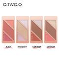3-in-1 Makeup Palette Multi-function Eye Shadow Highlight Blush Contouring Matte Toning Powder Natural Lasting Face Make-up Tray. 