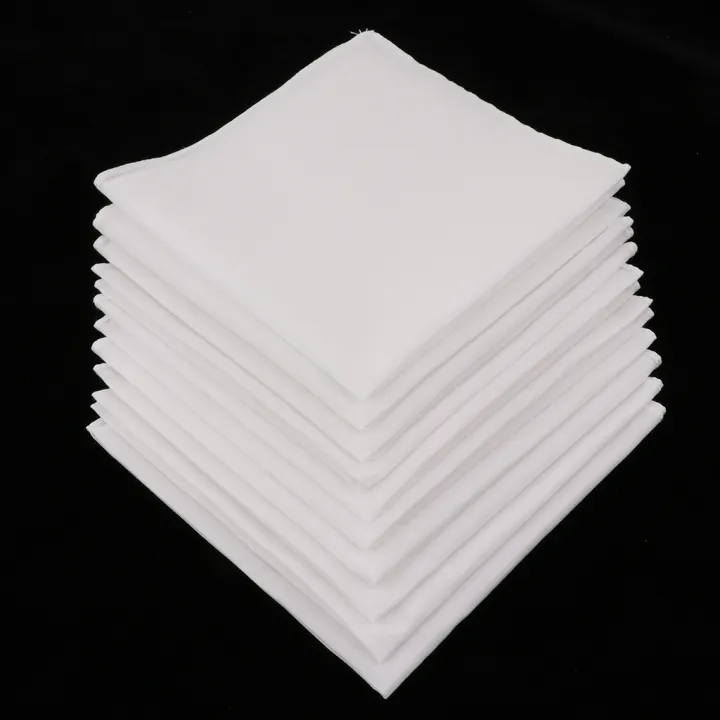 5/10pcs%20Mens%20White%20Handkerchiefs%20Cotton%20Square%20Super%20Soft%20Washable%20Hanky%20Chest%20Towel%20Pocket%20Towel%20for%20Wedding%20Eating%20food%20-%20Image%203