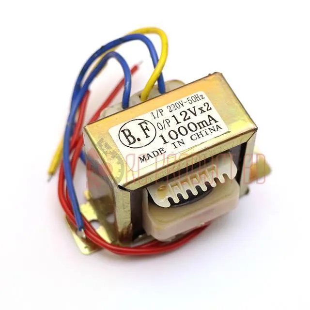 TRANSFORMER%201000%20mAH,%20220V%20AC%20INPUT%20TO%20OUTPUT%2012V%20*2%20,50%20Hz,%201%20AMP%20-%20Image%202