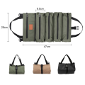 Tool Storage Bag Waterproof Canvas Multifunctional Storage Tool Black.