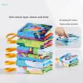 Baby Bath Cloth Book Travel Toy Early Education and for Newborn 0-3 Year Old. 