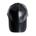 (NEW)PU Leather Baseball Cap Macaron Color Duck Tongue Shading Hip-Hop Hat Men and Women Outdoor Wild.
