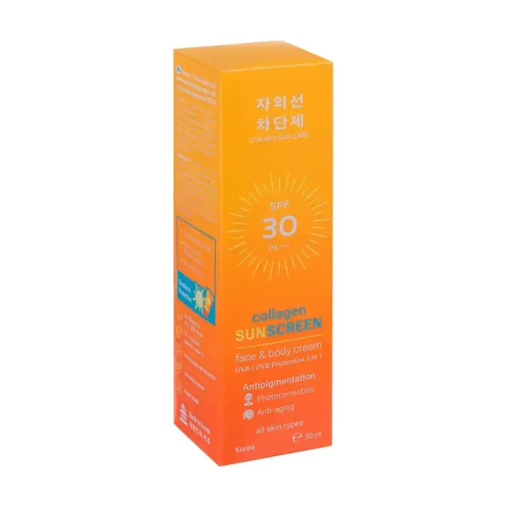 Corimo%20Collagen%20Sunscreen%20SPF%2030+/PA+++%20%2050mL%20By%20PureMingle%20-%20Image%203