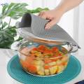 Multipurpose Heat Resistant Oven Mat Counter Drying Placemat for Pans Dishes. 