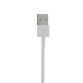 T800 Ultra Smartwatch Wireless Charger - Magnetic USB Charging Cable for T800, T900 & Ultra Smartwatches (White).