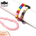 Carat Beaded Bracelet Irregular Square Candy Color Jewelry Making Scattered Beads Strand. 