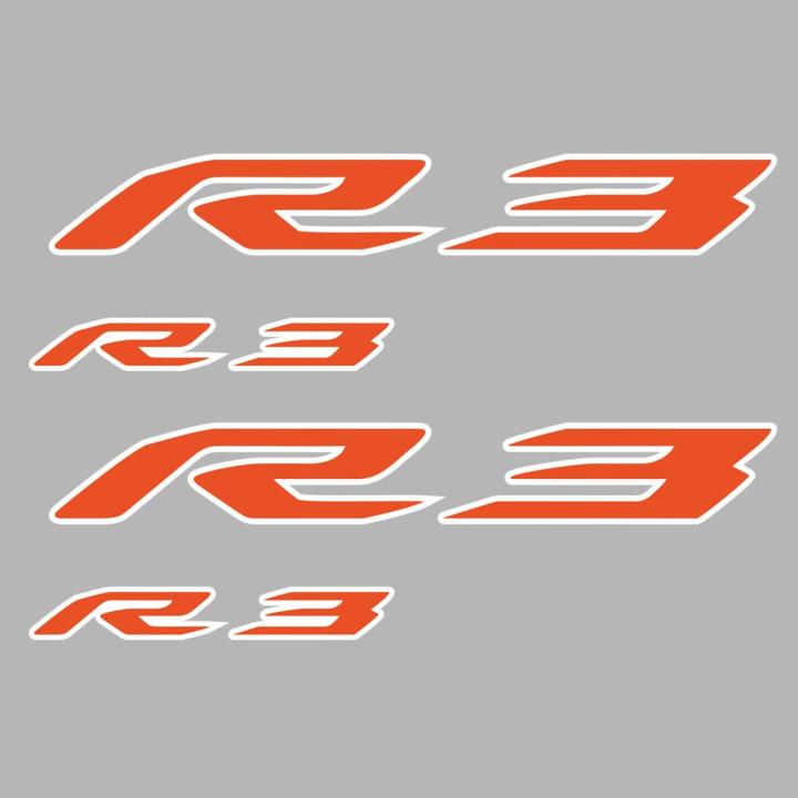 YZF R3 YZF-R3 YZFR3 Motorcycle Sticker Decal Helmet For YAMAHA Tank Pad Fuel Rims Wheel Body Shell R3 Film Moto Sticker Paster