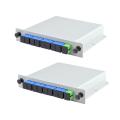 OUMERY 2X Fiber Optic Plc Splitter 1 x 8 Insertion Outdoor Electrical Splitter / Lgx / Cassette Type Sc/Apc.