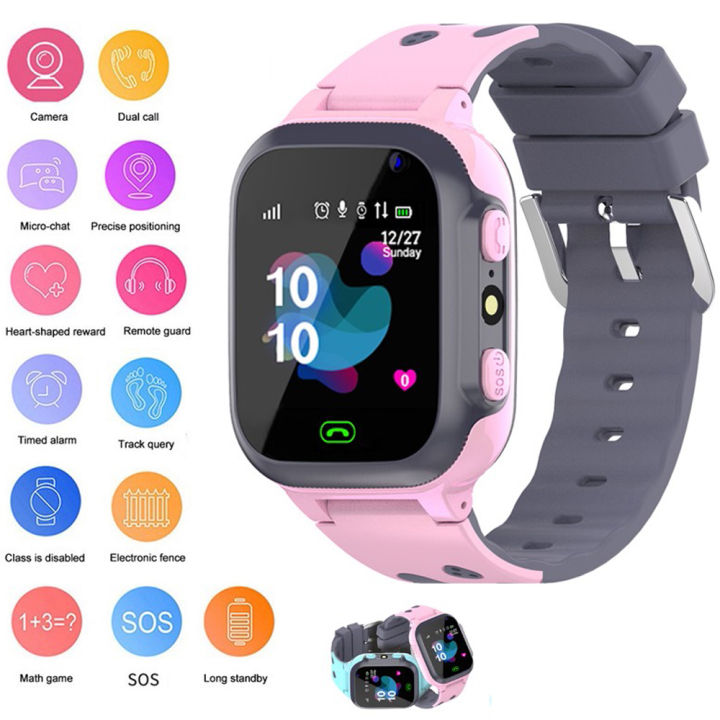 Q15 Smart Watch Kids LBS 2G Phone Watch SOS Location Flashlight Camera