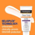 NEUTROGENA Clear Face Break-Out Free Liquid Lotion Sunscreen SPF 50 88ml. 