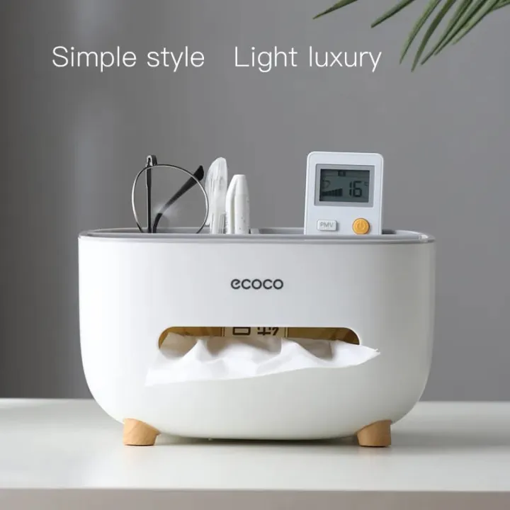 ECOCO%20Napkin%20Holder%20Household%20Living%20Room%20Dining%20Room%20Creative%20Lovely%20Simple%20Multi%20function%20Remote%20Control%20Storage%20Tissue%20Box%20-%20Image%203
