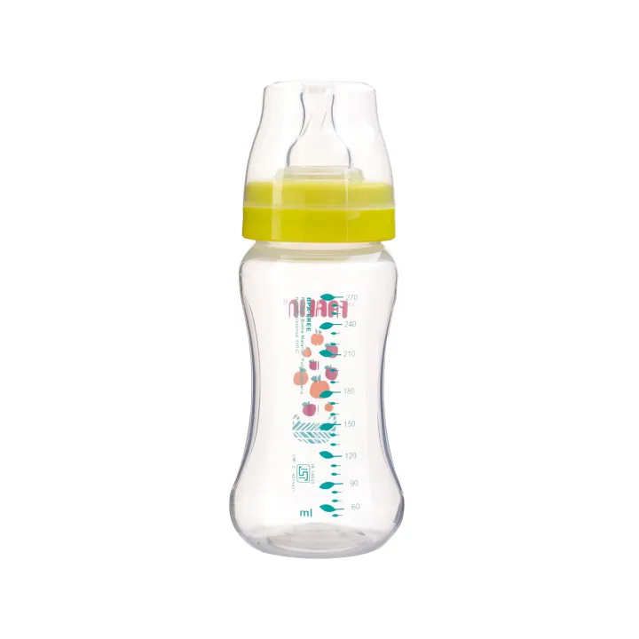 Farlin%20Wide%20Neck%20Baby%20Feeding%20Bottle%20270ml%20Crystal%20Clear%20AB-42011%20B/G%20-%20Image%205