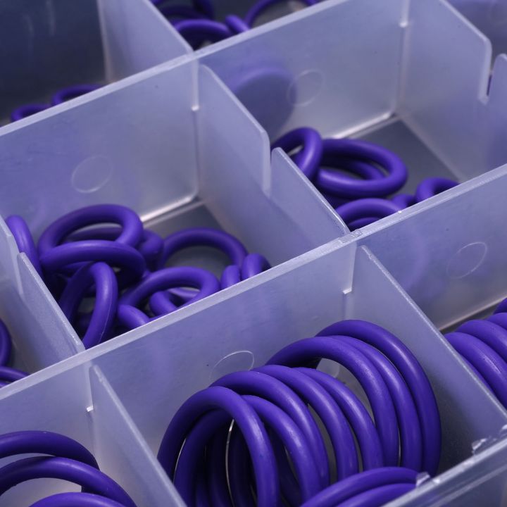NXFDSIOZ%20450Pcs%20Seal%20O-Ring%20R22%20R134A%20Air%20Conditioning%20O-Ring%20Rubber%20Washer%20Assortment%20Pl%20Car%20Accessories%20-%20Image%208