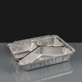 Foil 3 Chamber Take Away Food Box 50 pcs. 