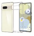 Google Pixel 7 Soft Slim Transparent Flexible TPU Cover. 