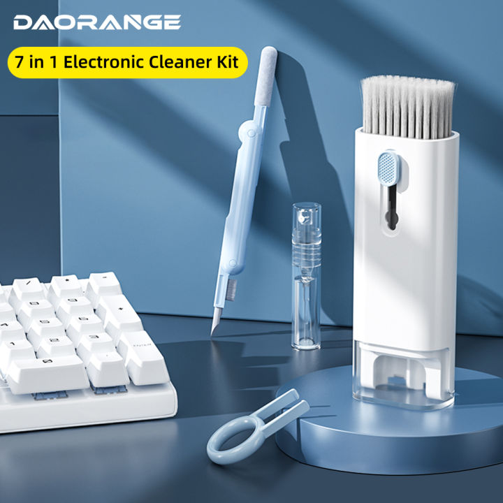 Keyboard Cleaning Tool Portable Multifunctional Cleaning brush Tool Electronics 7 in 1 Earbud keyboard laptop Cleaning Pen cleaner Kit