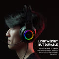 Fantech HG28 Portal 7.1 Virtual Surround Sound Gaming Headset with RGB Lighting Effect, Clear and Comfortable Sound. 