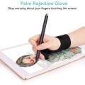 2024 Palm Rejection Drawing Gloves Graphic Tablet Breathable Single Finger Gloves Practical Elasticity Anti Accidental Touch Gloves Digital Art.