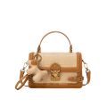 Menglisha 2024 New Raffia Lock Handbag Bag Women's Premium Fashion Crossbody Bag. 
