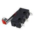 1 Pcs 220V AC Coil DPDT Power Relay 8 Pin W PTF08A Socket & 10 Pcs Mini Limit Switch Roller Lever Arm. 
