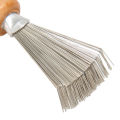 Hair Comb Pick Cleaner, Rake Design Small Hair Brush Cleaner Stainless Steel Wire Portable for Pet Brush for Home.
