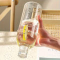 Hit Proof Borosilicate Glass Water Bottle with Protector Cover - 500ml/750ml/1000ml.