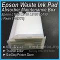 L1110 L3110 L3150 L5190 Epson Waste Ink Pad Maintenance box 1749772 ( Waste Absorber Full Ink Pad ). 