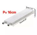 Aluminum Water Cooling Blocks for PC Laptop CPU GPU Tec1-12706 Tec1-12715 Thermoelectric Cooler Heatsink Cooler Plater 40x80mm.