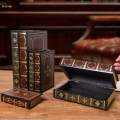 Decorative Books Book Shaped Box Jewelry Storage Case, Antique Decorative Book Boxes For Home.