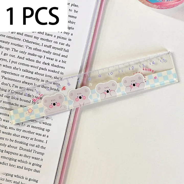 1/3Pcs%2015Cm%20Cute%20Cartoon%20Pattern%20Straight%20Ruler%20Kawaii%20Stationery%20Funny%20Drawing%20Gift%20Office%20School%20Measuring%20Drawing%20-%20Image%209