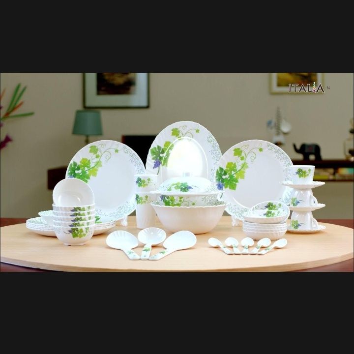 Italiano Melamine 64 Pcs New Exclusive Dinner Set, Tableware set