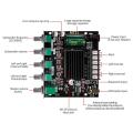 ZK-MT21 Digital Power Amplifier Board 2x50W+100W 2.1 Channel Subwoofer AUX 12V 24V Audio Stereo Bluetooth 5.0 Bass Amplifier.
